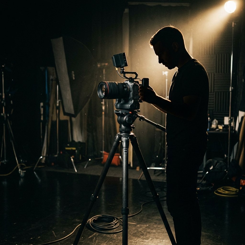 Dramatic Studio Atmosphere